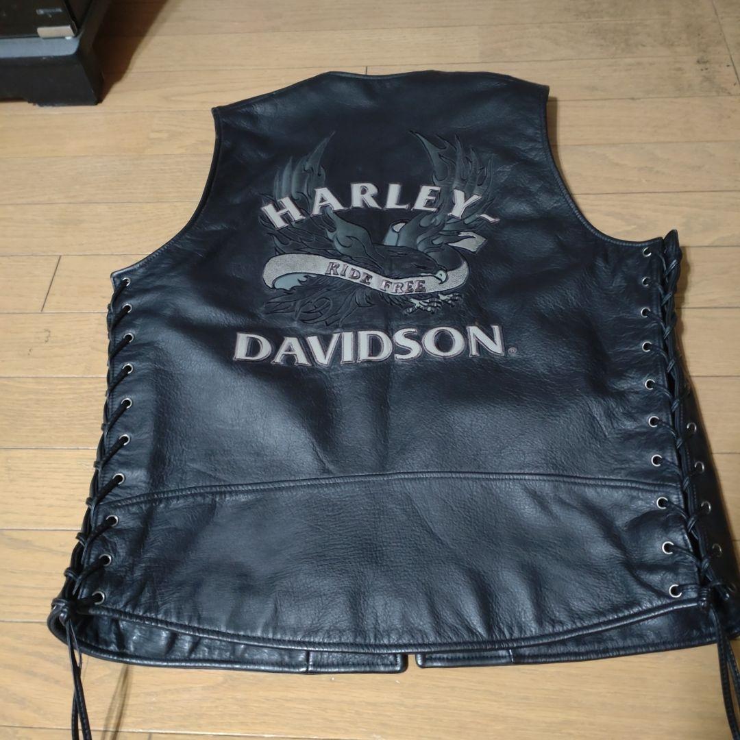 Harley Davidson ハーレーダビッドソン　 レザーベスト 120周年記念レザーベスト -ハーレーダビッドソン公式オンライン