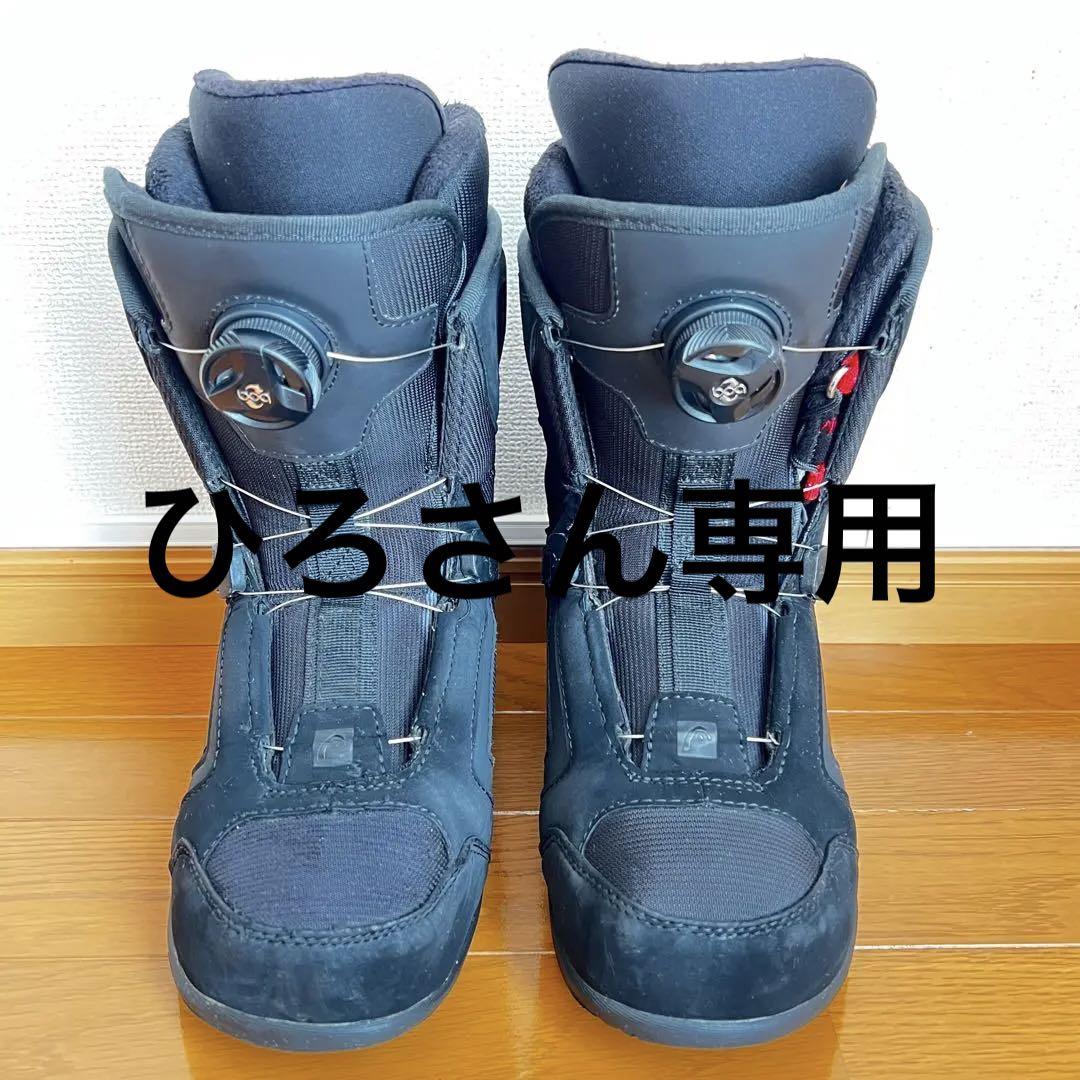 SWIVEL BOA スノーボード　ブーツ　24.5㎝ SALOMON IVY 24.0 スノーボードブーツ ボア 黒/PC86（サロモン