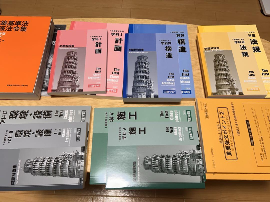 令和2年度　一級建築士　テキスト　※一部　問題集　トレトレ※法令集無し お得な2冊セット】法令集・1級学科過去問セット | 資格試験対策