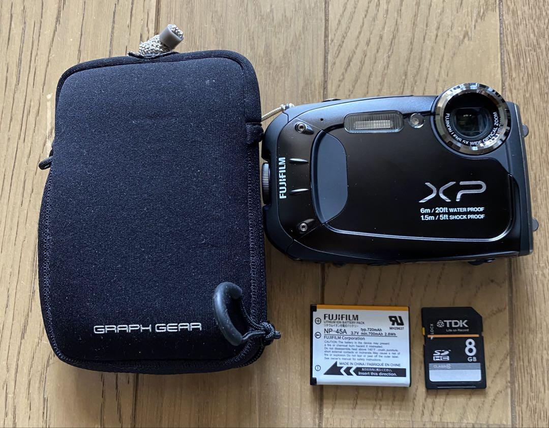 FUJIFILM FinePix XP60 ブラック コンパクトデジタルカメラ