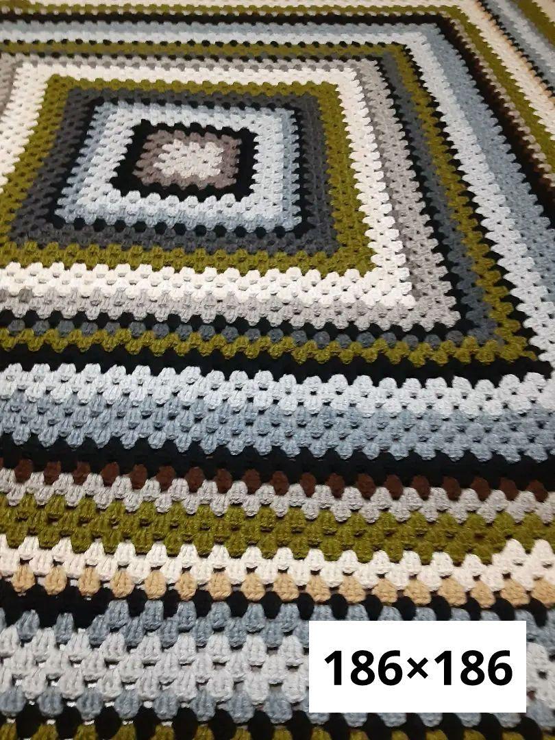 T3ハンドメイド　こたつカバー　ブランケット　マルチカバー　手編み　編み物 T3ハンドメイド こたつカバー ブランケット マルチカバー 手編み
