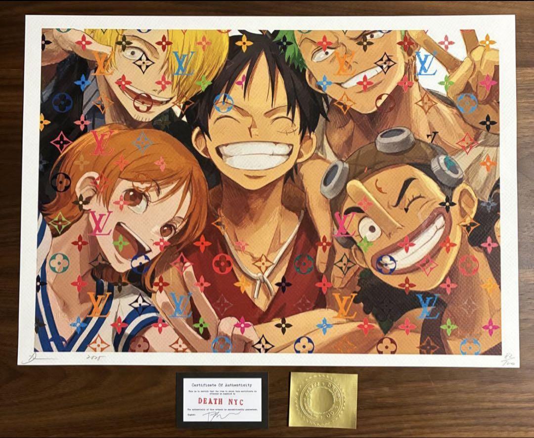DEATH NYC 世界限定100枚 アート ポスター（額込 世界限定100