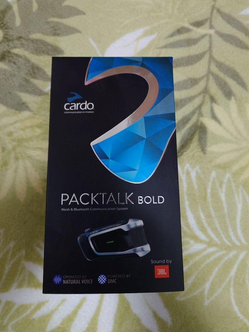 カルド PACKTALK BOLD （PACKTALK EDGE - Cardo Systems - 日本