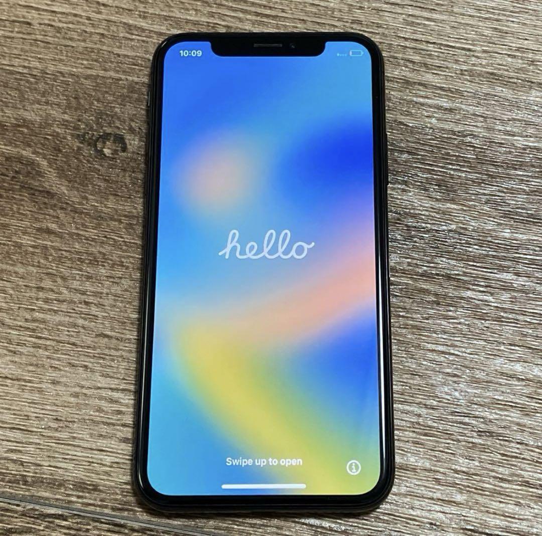 ジャンク品】iPhone X 64GB スペースグレイ（難あり iPhoneX