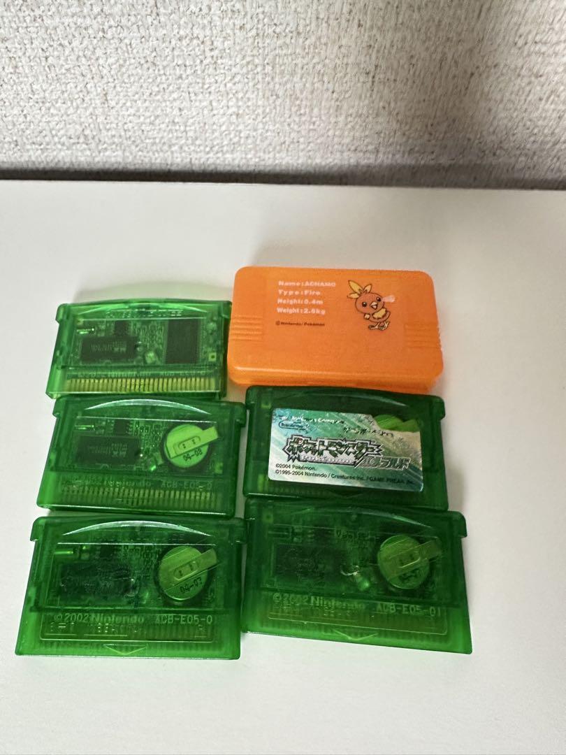 ポケットモンスター ゲームソフト 5本セット（ゲームボーイ