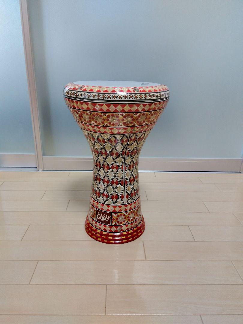 Gawharet El Fan ダルブッカ　モザイク仕上げ DARBUKA - GAWHARET EL FAN COPY – Hawamusical
