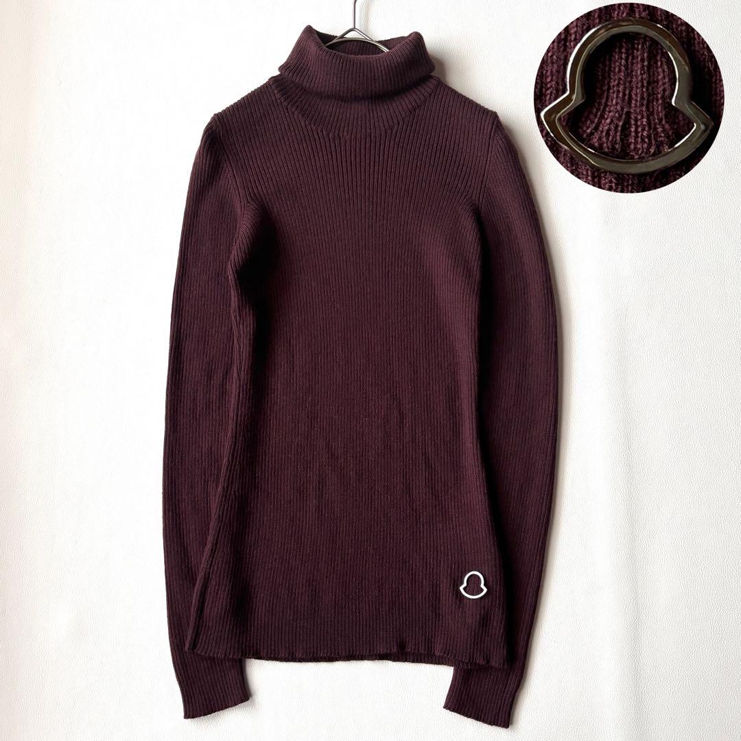 MONCLER - 【ドンドン見直し】極美品☆正規品 2020年製 MONCLER 1952 モンクレール ジーニアス 2 CARDIGAN 袖口フレア ニットカーディガン カーキ×ベージュ XS ドンドン見直し】極美品☆正規品 2020年 MONCLER 1952