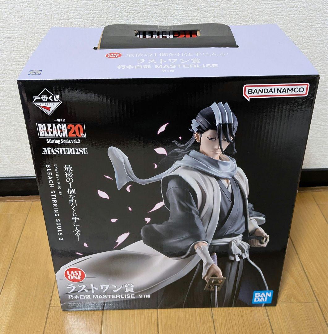 一番くじ BLEACH ラストワン賞 朽木白哉 MASTERLISE Yahoo!オークション - ラストワン賞 朽木白哉 MASTERLISE 一番