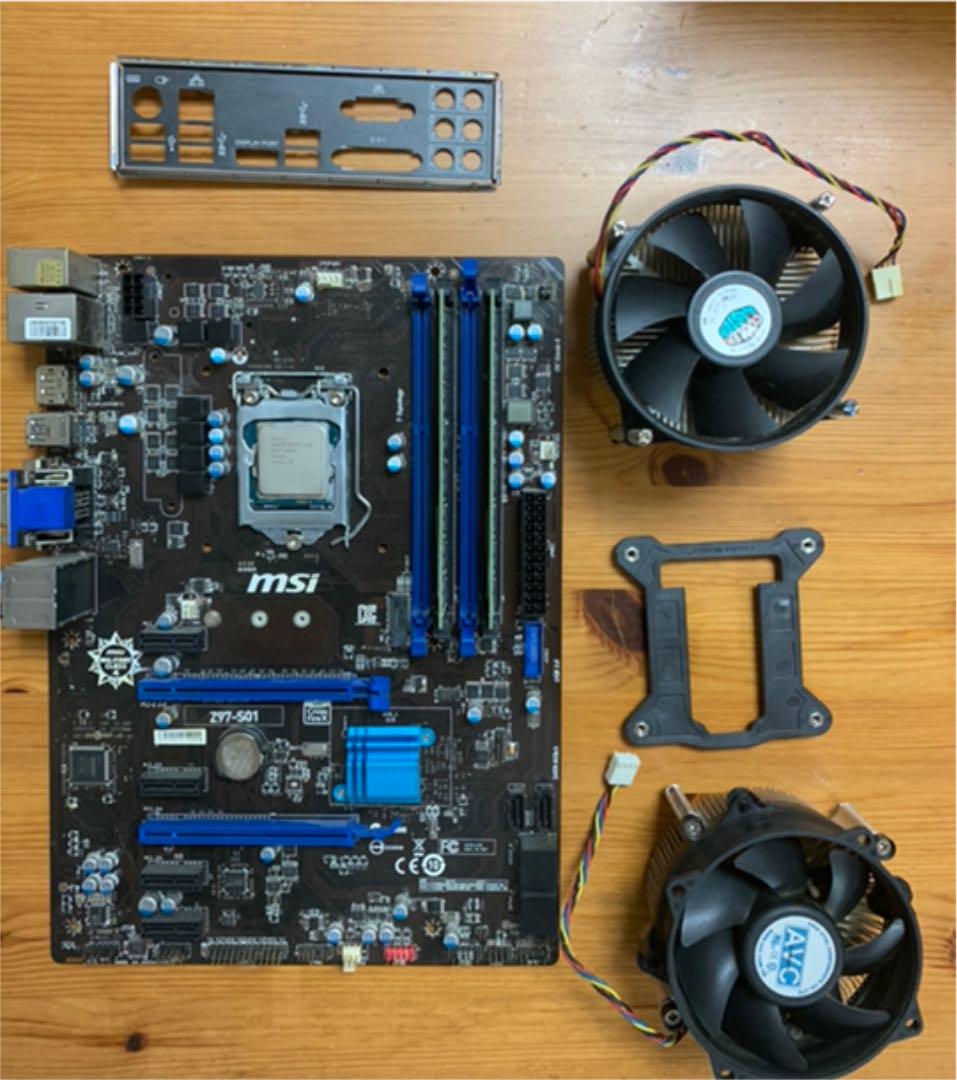 CPU 4790K+Z97マザー＋メモリ4枚＋750W電源+追加 10月20日発売予定のMSI製Z790マザーボードは電源周りを大幅強化