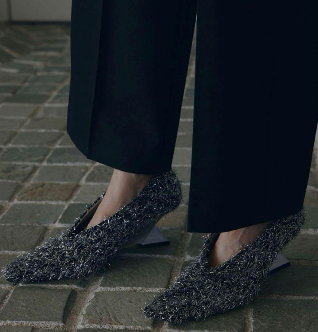 AMERI ビジュパンプス　UND BIJOU FLAT PUMPS mサイズ UND BIJOU FLAT PUMPS（パンプス）｜Ameri（アメリ）の