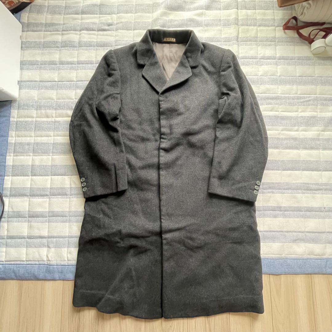 Paul Smith ダークグレー チェスターコート Lサイズ Paul Smith（ポールスミス）の「ウール×カシミヤ チェスター
