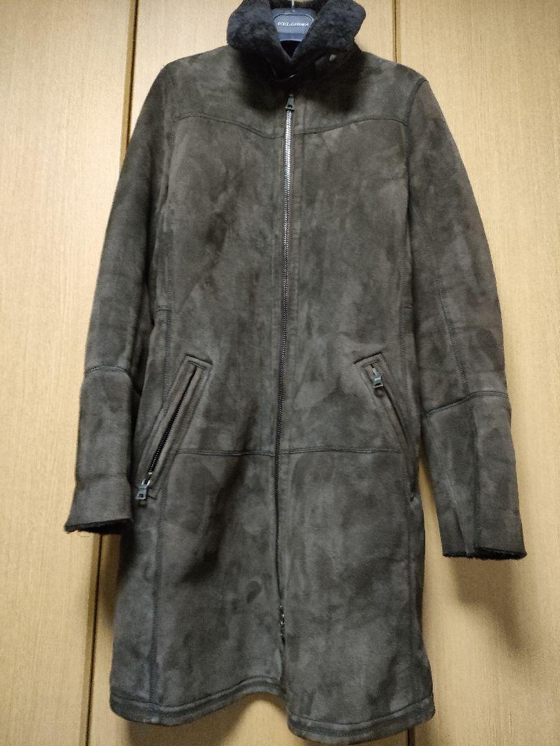 美品☆PRADA プラダ 超軽量ラムスキンムートンコート M ブラウン フード プラダPRADAムートンコート （PRADA(プラダ) / ミンクファー使用