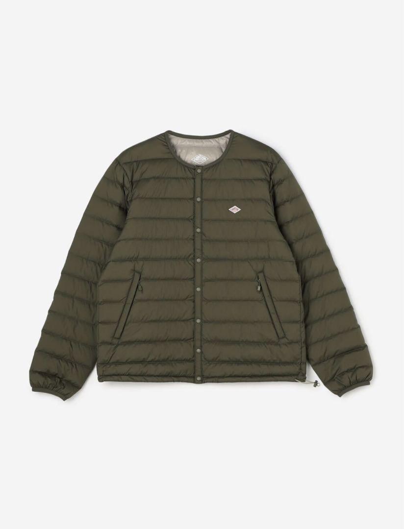 Danton インナーダウン　オリーブ　40 DANTON＞インナー ダウン ジャケット