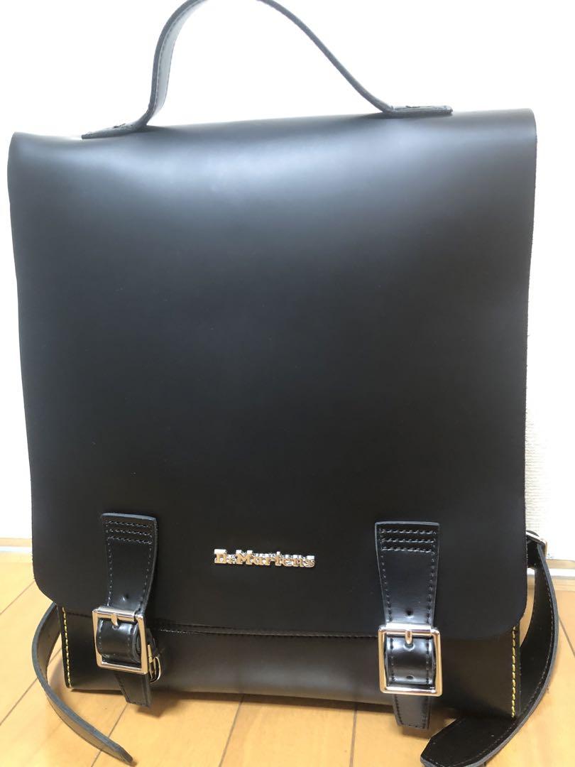 未使用に近い ドクターマーチン Dr.Martens ボックス バックパック 黒 ボックス バックパック
