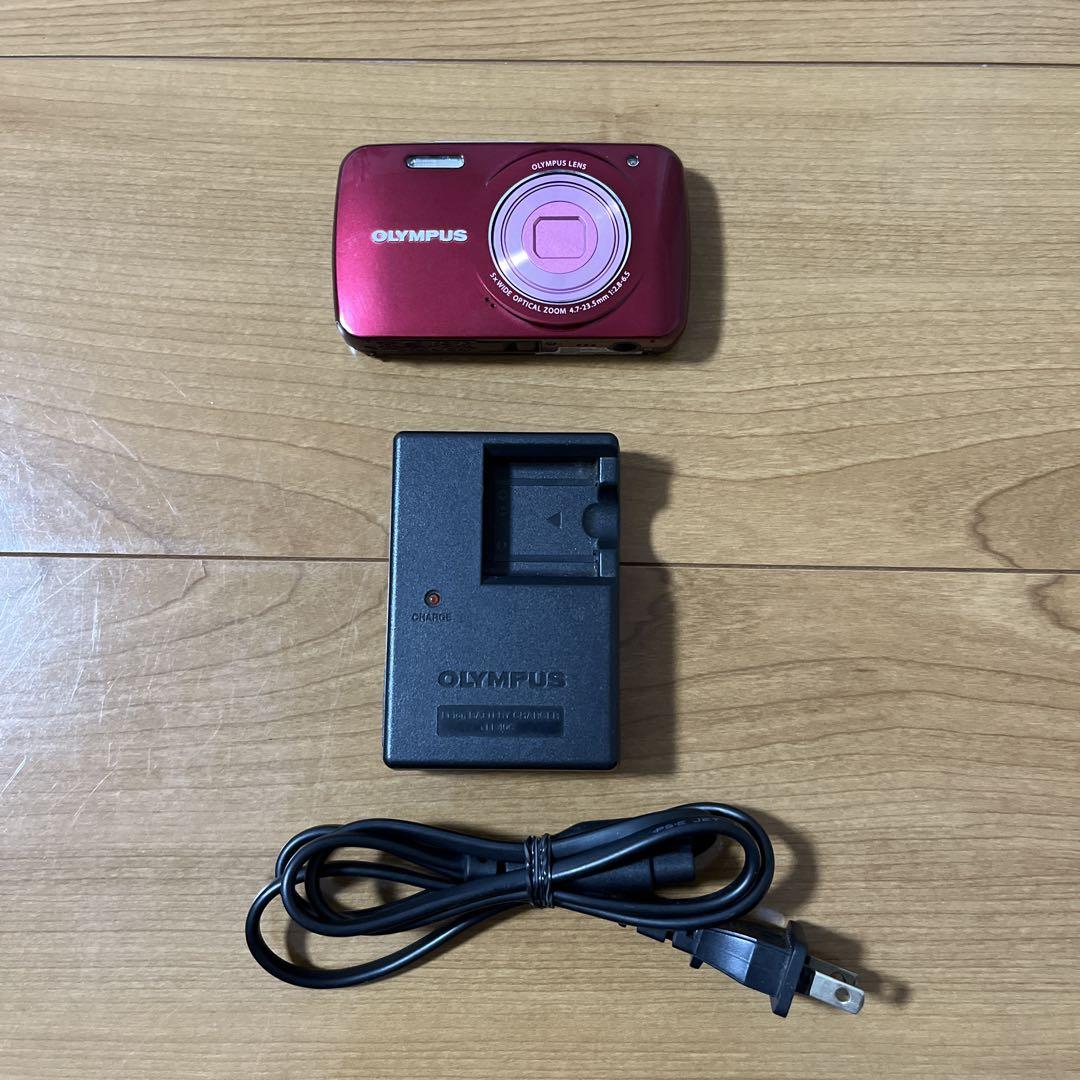 ✨動作確認済み！✨OLYMPUS VH-210 充電器付き！ OLYMPUS VH-210 デジタルカメラ 充電コード付き 動作確認済み