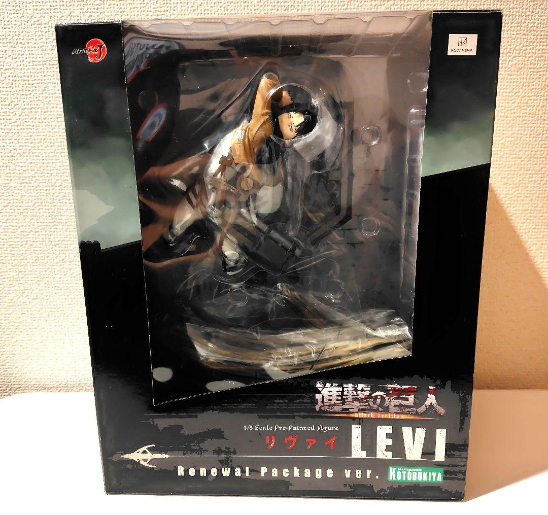 【未開封】コトブキヤARTFX J リヴァイ リニューアルパッケージver. ARTFX J リヴァイ リニューアルパッケージver.(リヴァイ