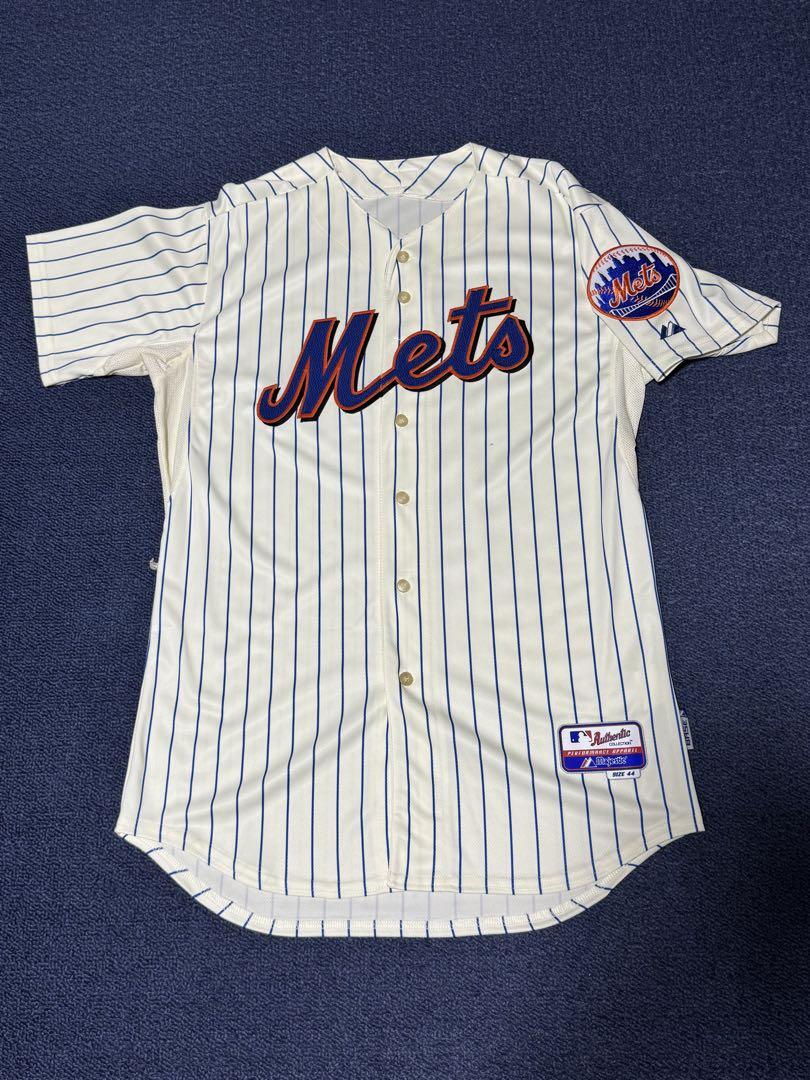 Mets ユニフォーム 星条旗デザイン サイズ: L Mets ユニフォーム ストライプ サイズ:44(Lサイズ) （ストライプ