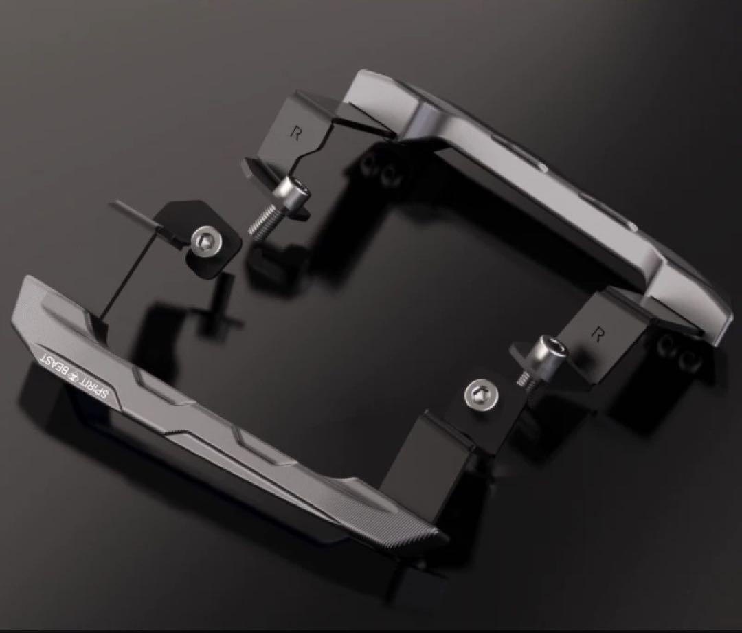 YZF-R25 アルミ削り出しグラブバー グレー 新品(R3/MT-25対応) YZF-R25 アルミ削り出しグラブバー グレー 新品(R3/MT-25対応