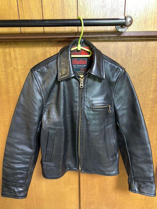 値下げしました】Indian motocycle シングル革ジャン