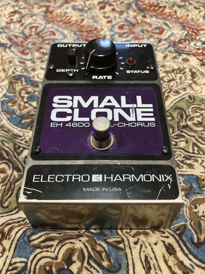small clone チキンノブ　初期リイシュー　木箱付き　らー electro-harmonix / Small Clone リイシュー初期 レビュー