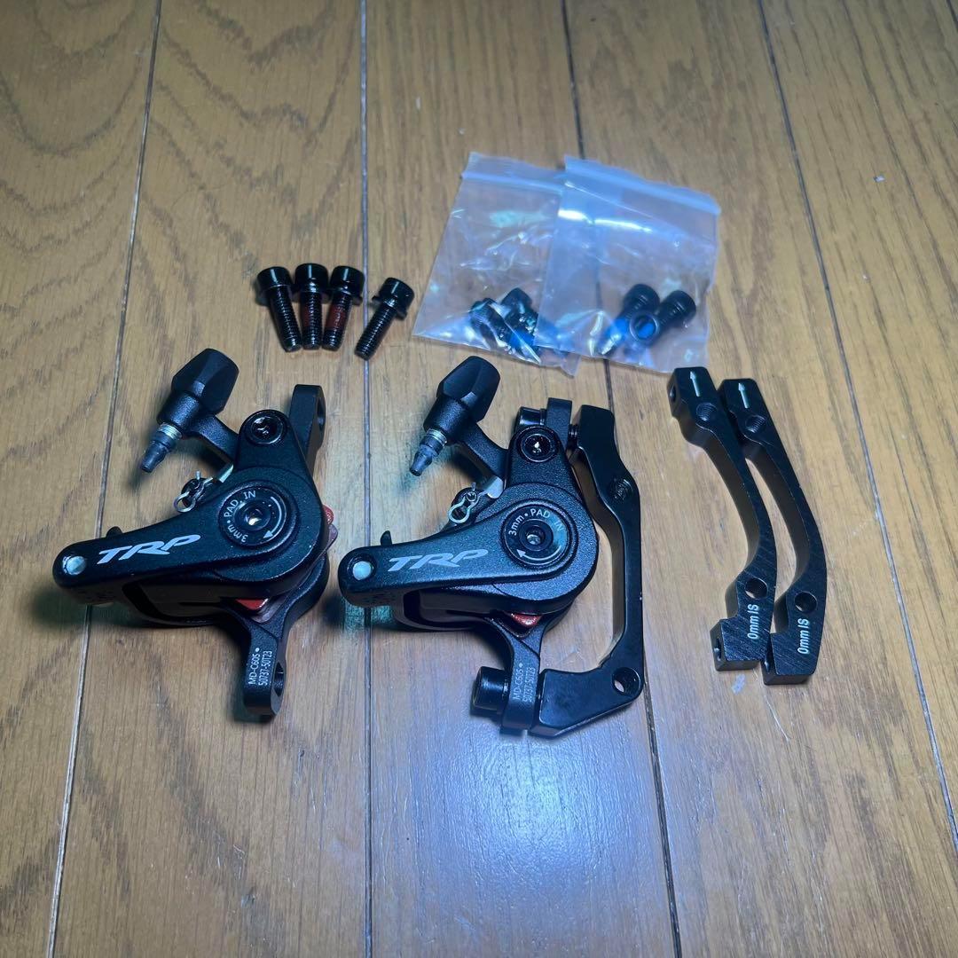 TRP SPYRE-C ディスクブレーキ前後セットSTI対応ロードグラベル用 TRP SPYRE-C ディスクブレーキ前後セットSTI対応ロードグラベル