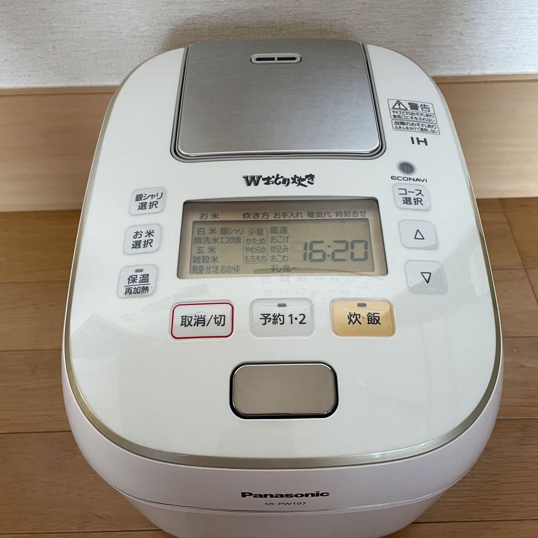 【即発送】Panasonic 炊飯器　おどり炊き　sr-pw107 w パナソニック Wおどり炊き SR-SPA107 価格比較 - 価格.com
