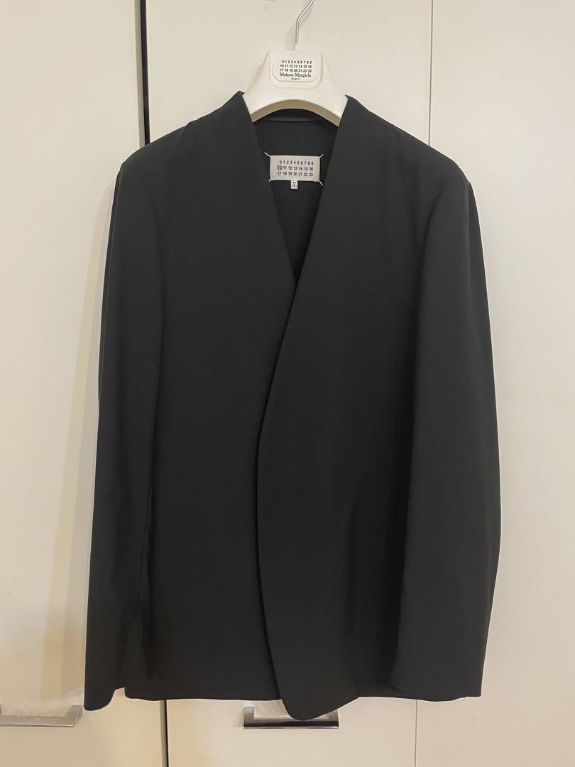 MM6 カットオフノーカラー テーラード ジャケット MM6 Maison Margiela｜テーラード付ノーカラージャケット