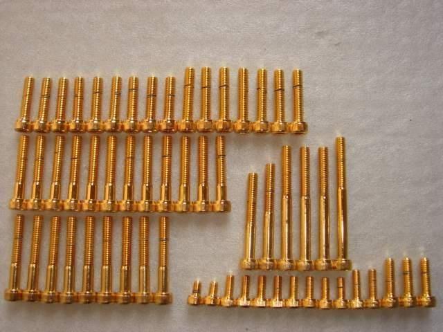 GS400 24金純正エンジンカバー用キャップボルト新品 （GS400