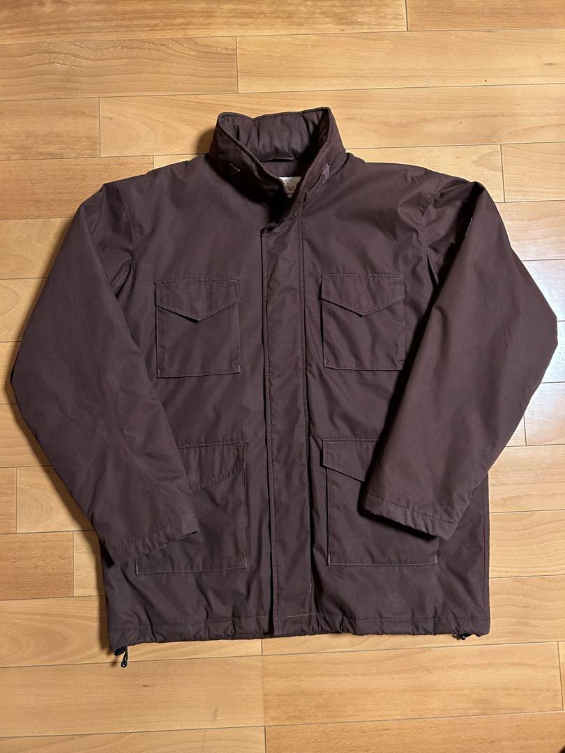 激レア 90s old spiewak m-65 supreme 元ネタ 90s OLD SUPREME M-65 Type Nylon Military Jacket オリーブ L