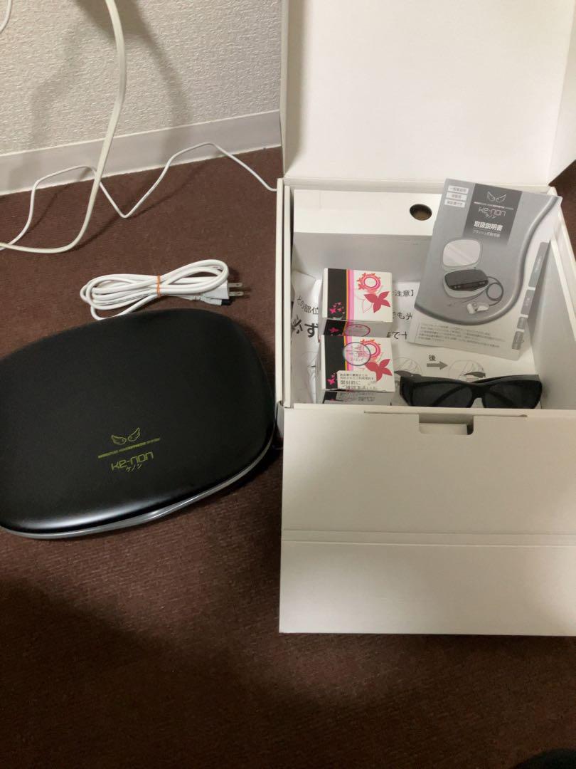 Ke-non 脱毛器(まゆ毛脱毛器付) 新品未使用 ケノン脱毛器(まゆげ脱毛機器付)