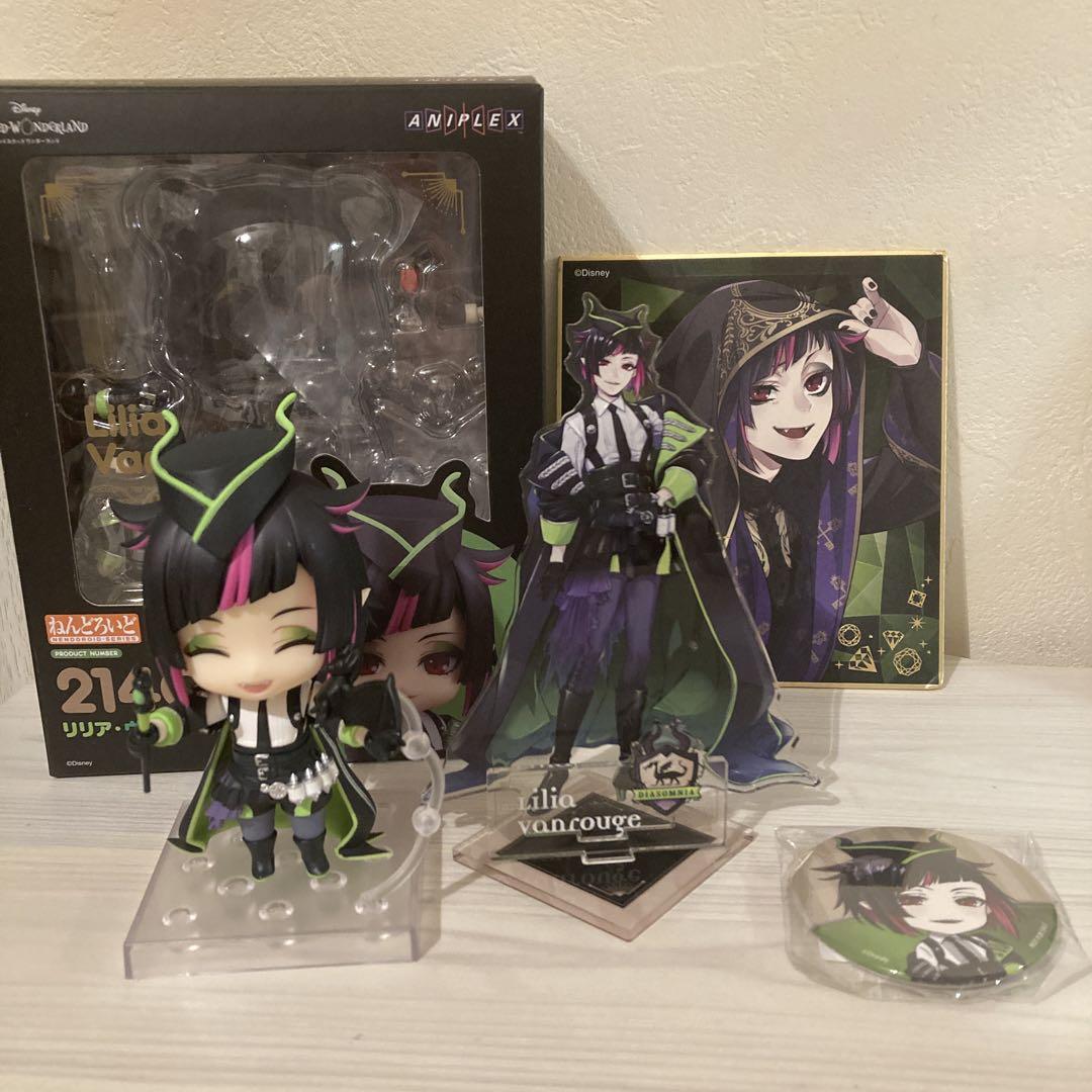 ツイステ リリア・ヴァンルージュ ねんどろいど アクスタ 色紙