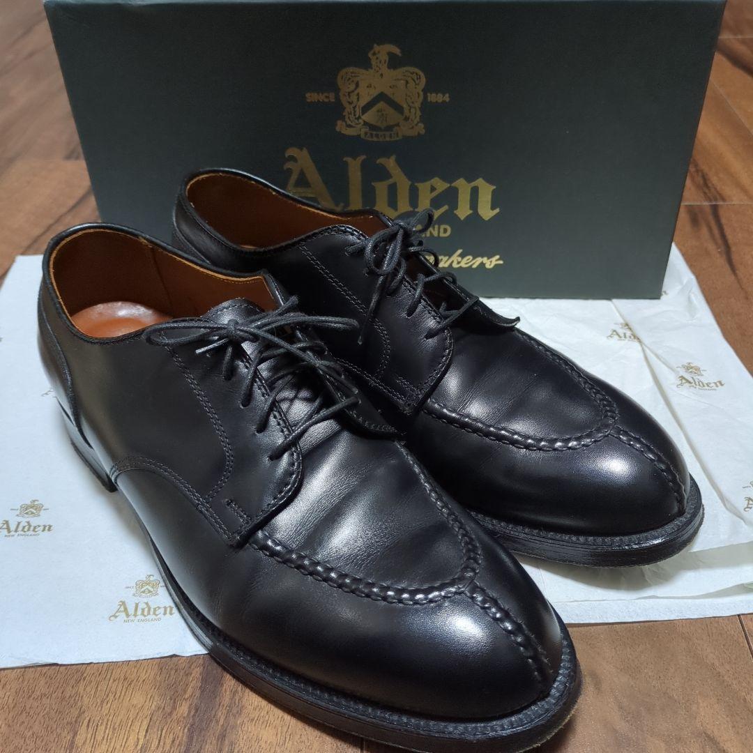 ALDEN◇オールデン◇961◇Uチップ◇ブラック◇カーフ◇7E◇格安出品 楽天市場】オールデン Uチップ ALDEN 961 NORWEGIAN FRONT