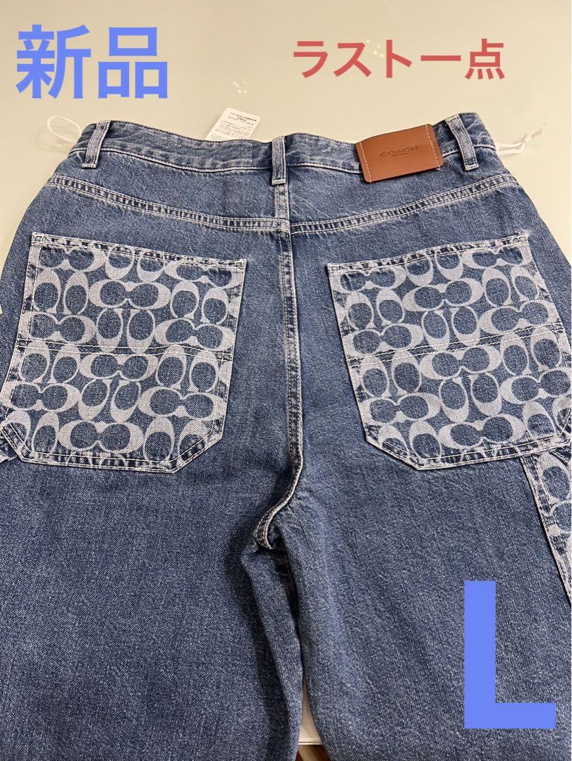 新品本物】COACHコーチデニムショーツ短パンハーフパンツ