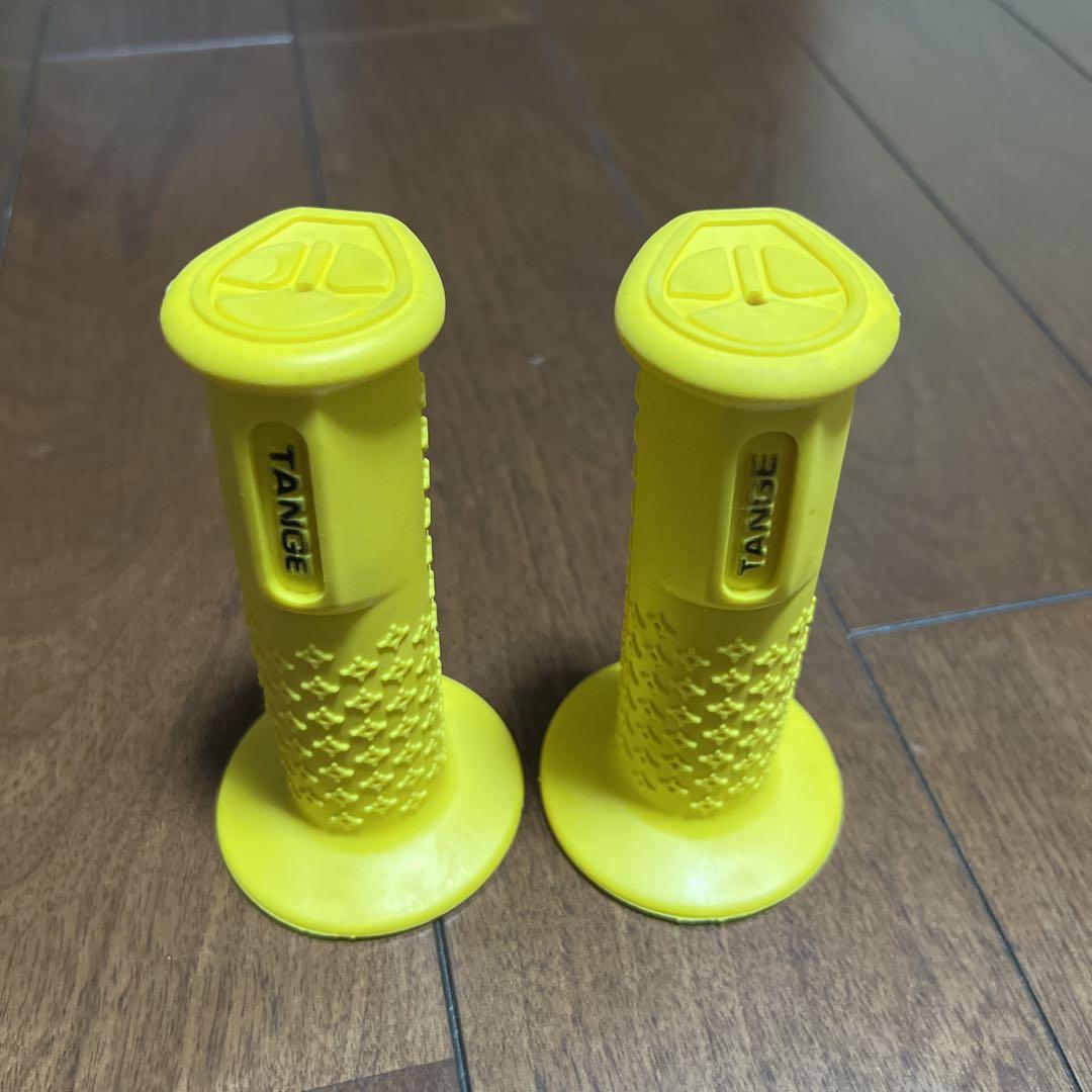 TANGE OLD BMX グリップ イエロー（SO Bicycle Maintenance