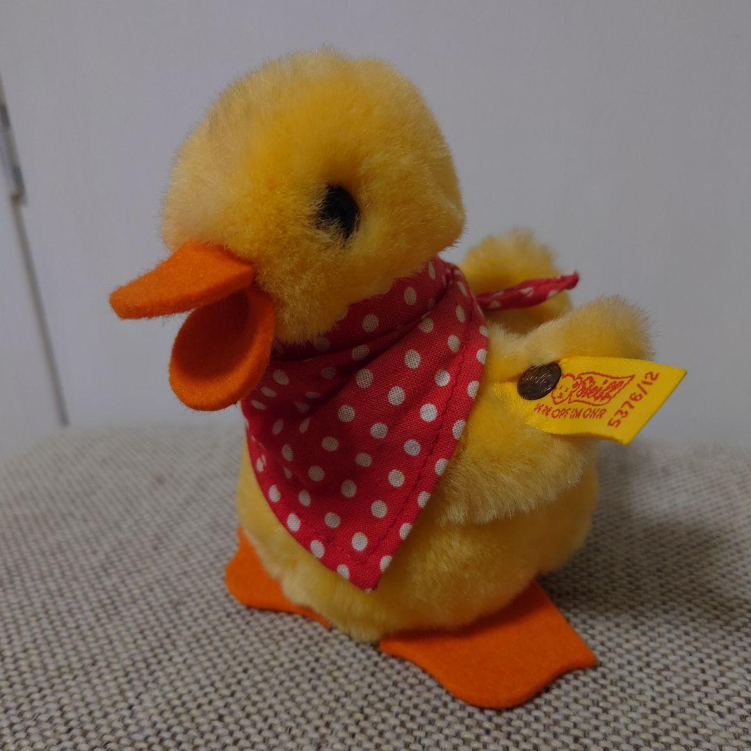 シュタイフ Steiff あひるのピラ ヒヨコ ひよこ アヒル Steiff シュタイフ ダック あひる アヒル 西ドイツ ひよこ
