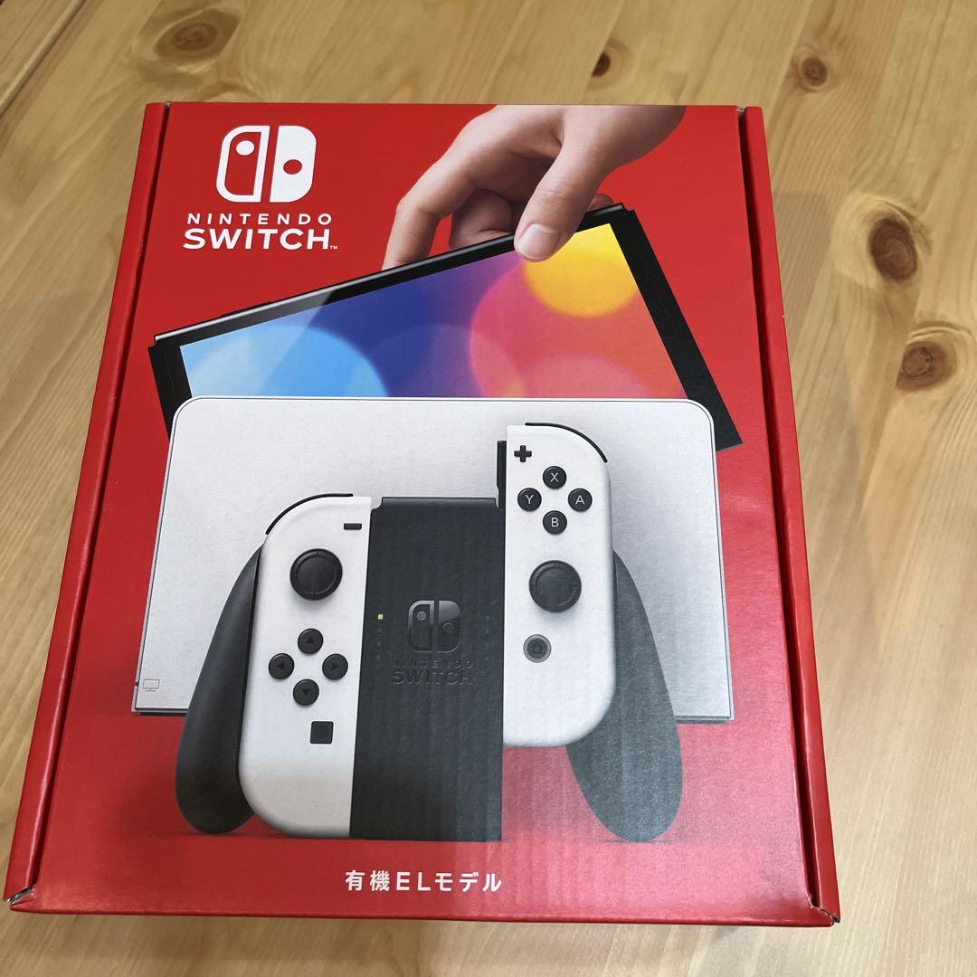 【未開封】Switch本体有機EL JCホワイト 任天堂Switch本体有機EL JCホワイト☆新品未開封☆ （宅配 有機