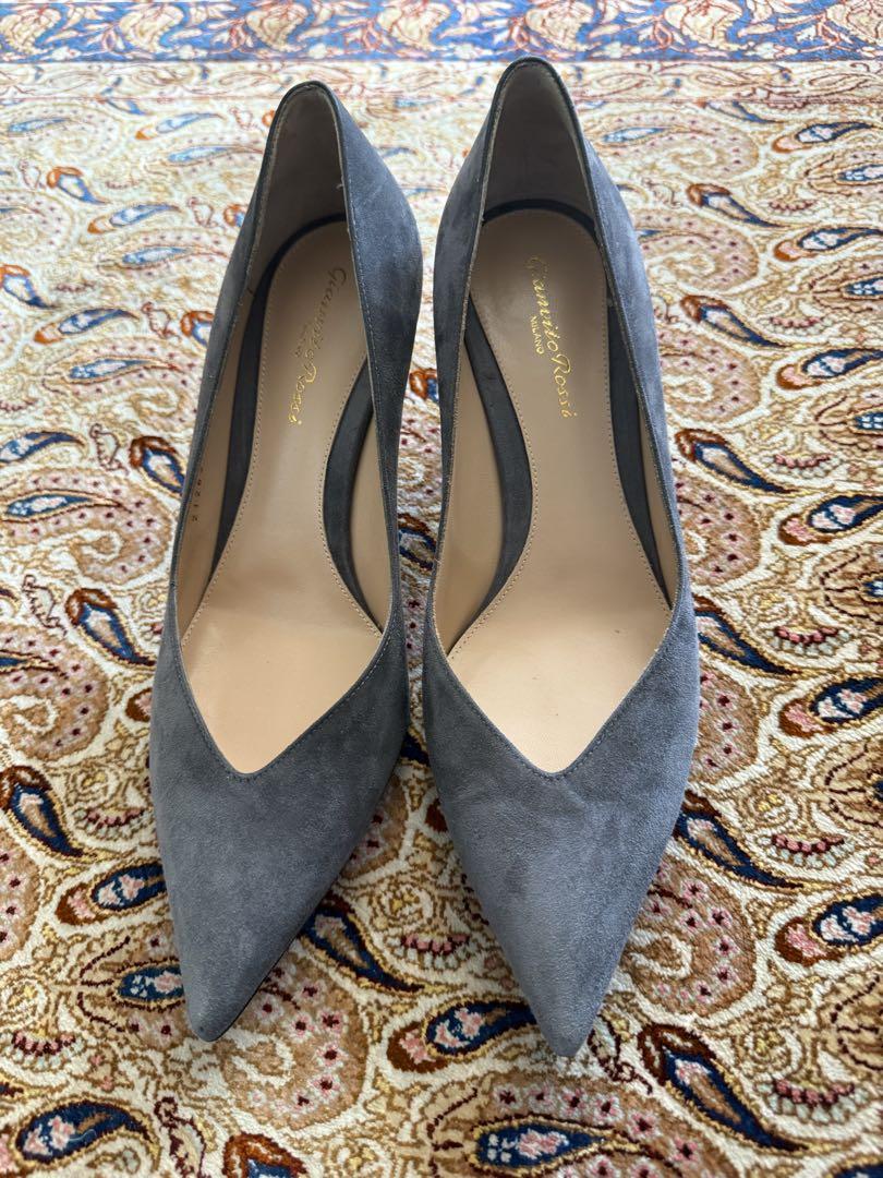 Gianvito Rossi  スエードパンプス GIANVITO ROSSI 85 スエード パンプス | NET-A-PORTER
