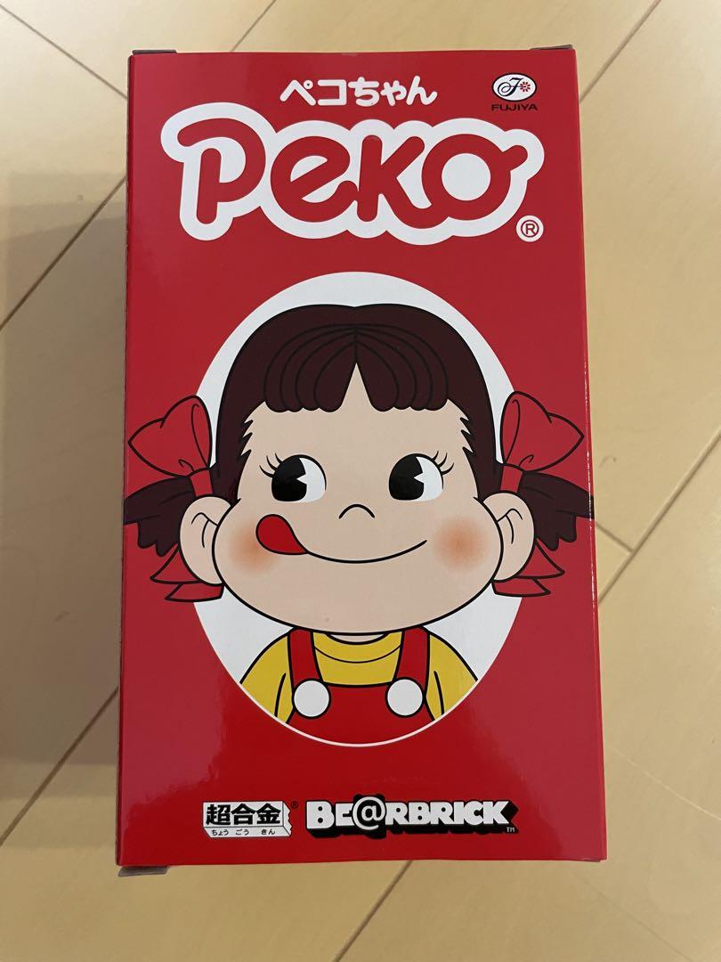超合金 BE@RBRICK ペコちゃん POTRがペコちゃんの表情をあしらったコラボベアブリックを発売