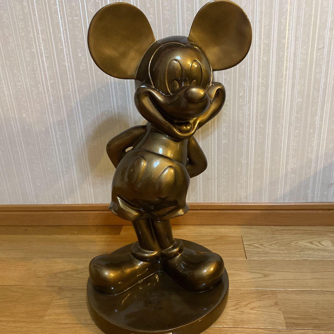 【限定1000】Disney ディズニー　ミッキーマウス　ブロンズ像　希少品 限定1000体 東京ディズニーランド20周年記念 ミッキーマウス