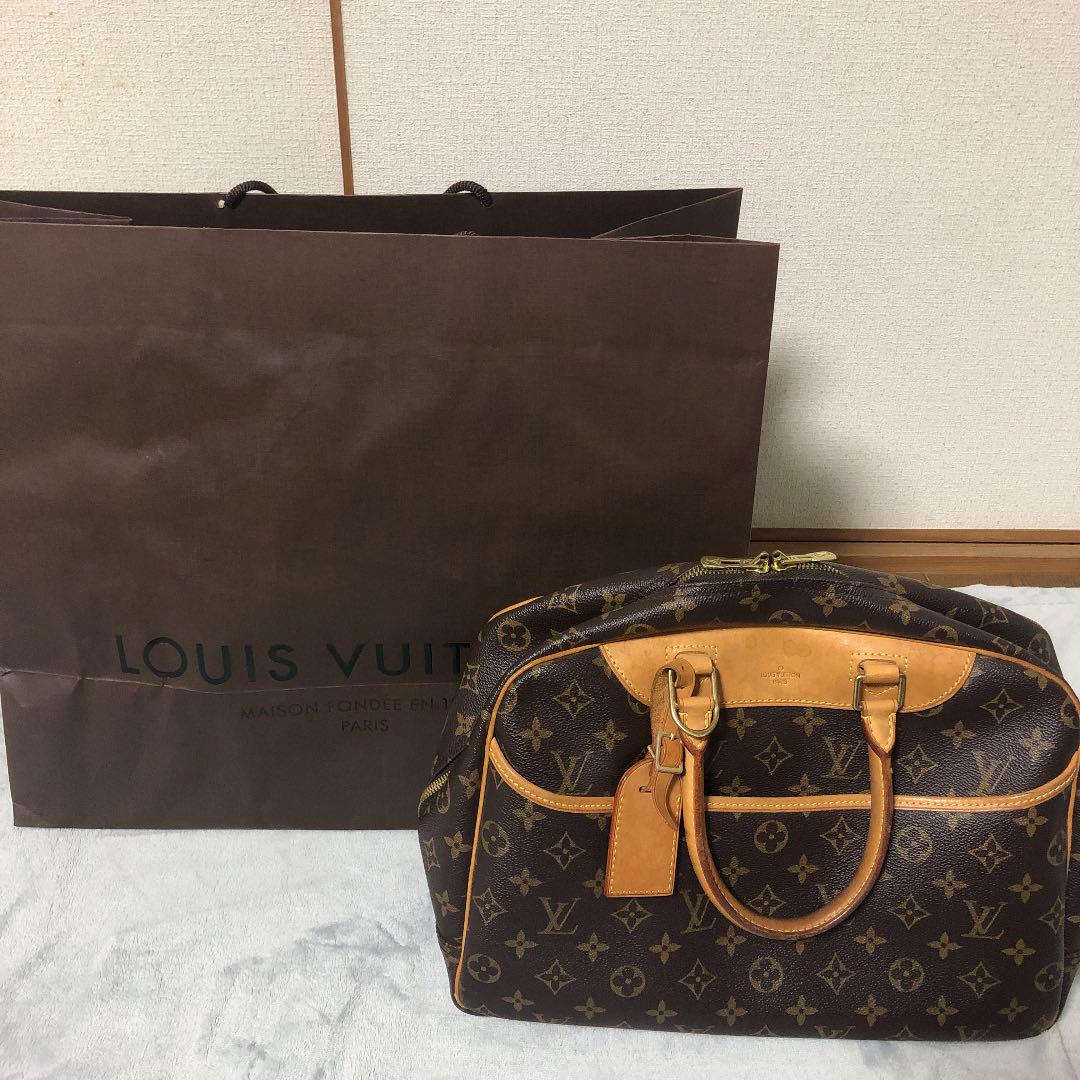 LOUIS VVUITTON　ルイヴィトン　モノグラム　ドーヴィル　ハンドバッグ モノグラム ドーヴィル 詳細情報とお値段【ルイ・ヴィトン・ナビ！】