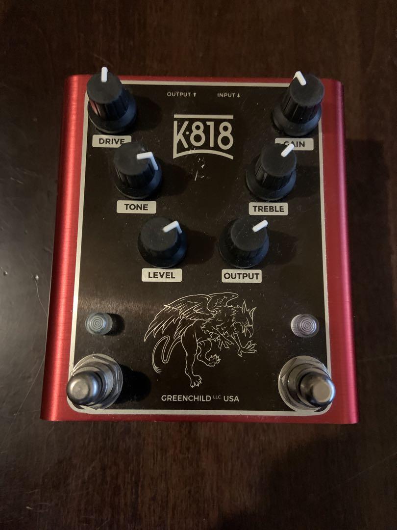 Greenchild K818 オーバードライブ ケンタウルス＋OD-820（Maxon