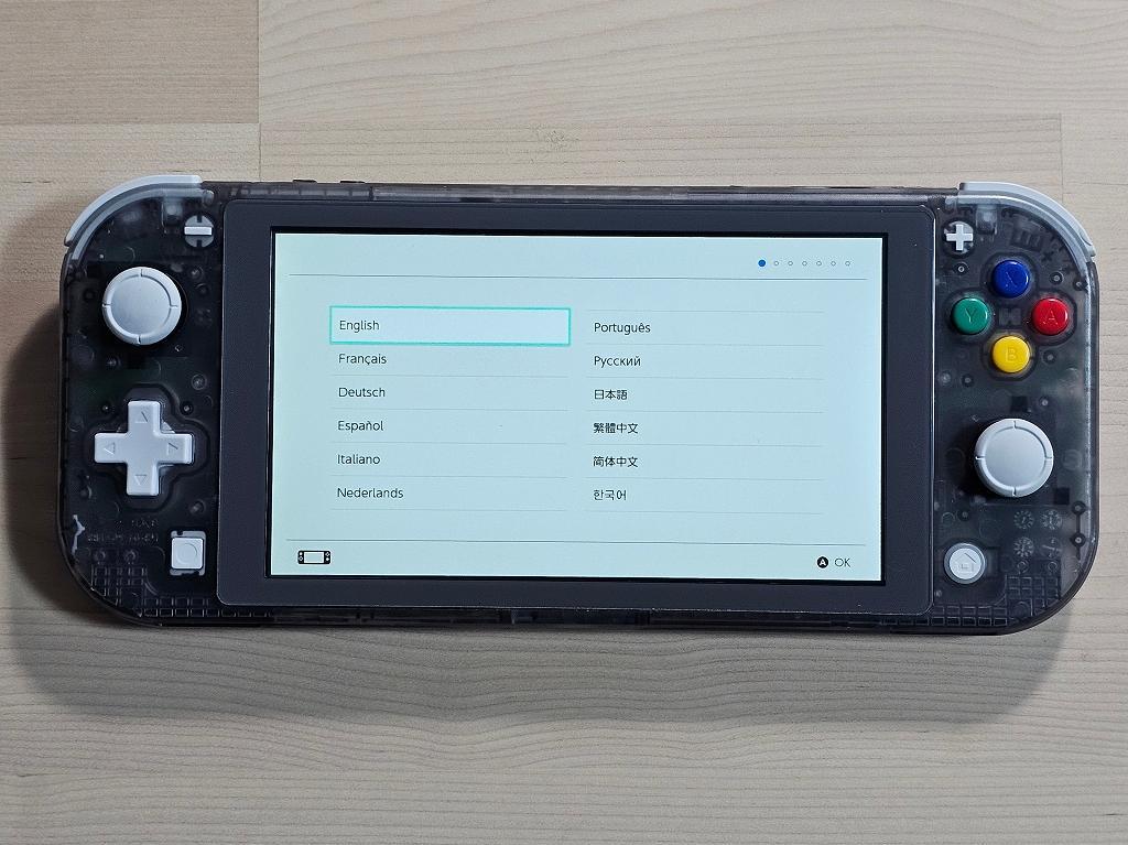 Nintendo Switch Lite（ハウジング改造版） カスタムクリアティールグリーンNintendo Switch Liteコンソール