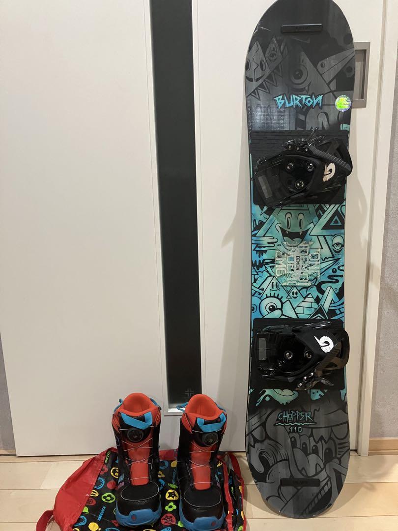 Rey　Burton チョッパー 115cm スノーボード バイン　セット Yahoo!オークション -「バートン chopper」の落札相場・落札価格