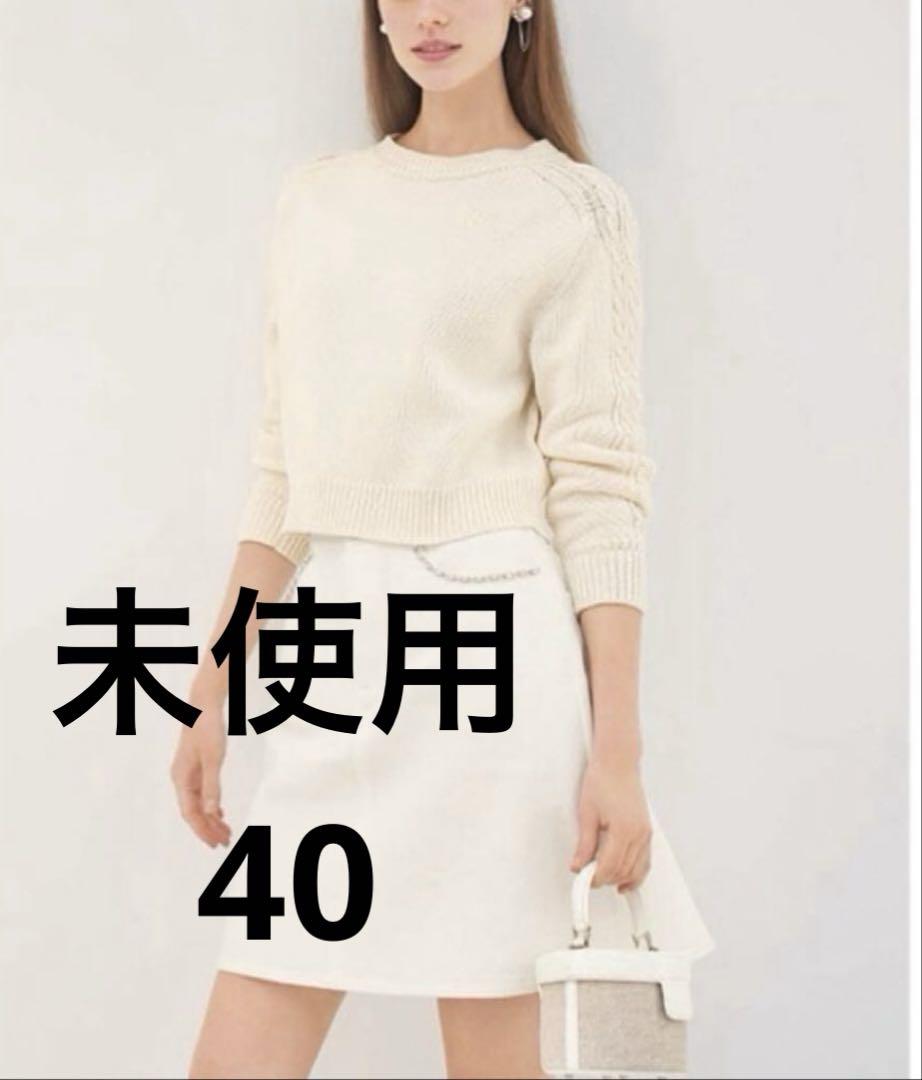 フォクシー 長袖ニットセーター 40 新品未使用 KNIT TOP ELLIE