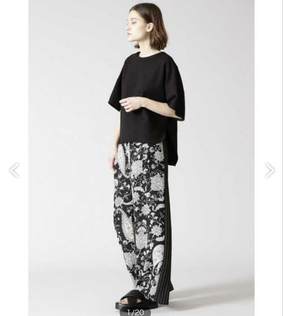 美品 ADORE アドーア 総柄 ペイズリー オリエンタルプリント　パンツロング 美品 ADORE アドーア 総柄 ペイズリー オリエンタルプリント