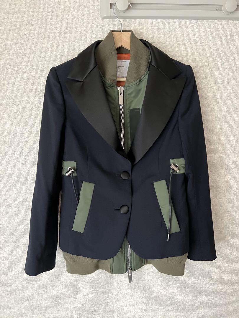 最終値下げ！！ sacai スーチング MA1 ジャケット sacai - SACAI スーティング ジャケットの通販 by BMS 全商品