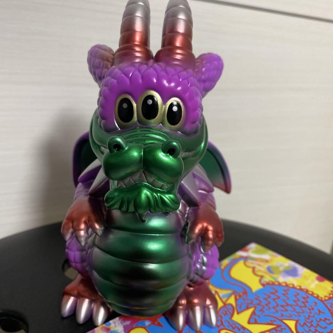 カームドラゴン(激レア赤紫グリーンメタリック） アート