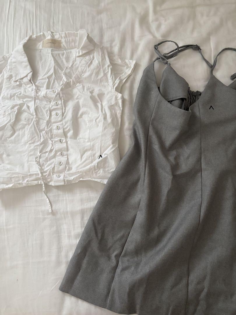 コンビニ支払い❌ANDMARY Betty layered dress ANDMARY】Betty layered dress