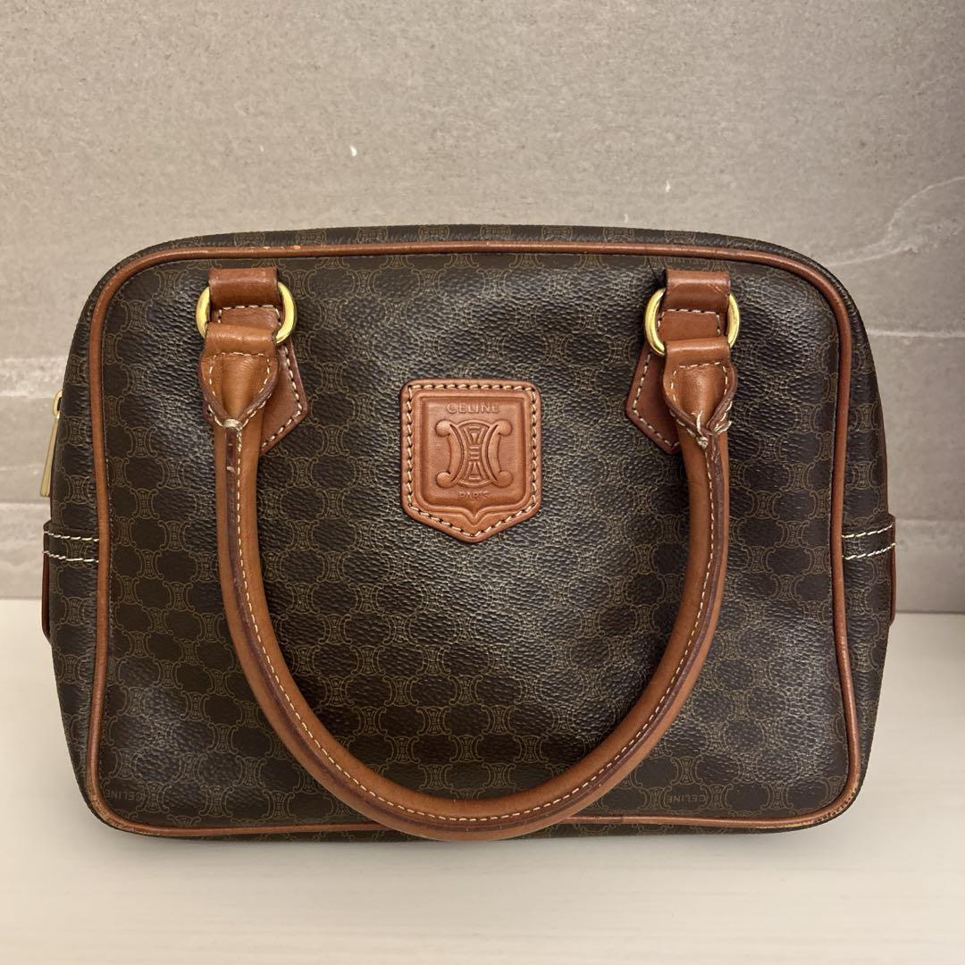 セリーヌ　CELINE ハンドバッグ　M94 ブラウン マカダム セリーヌ CELINE ハンドバッグ M94 ブラウン マカダム（CELINE