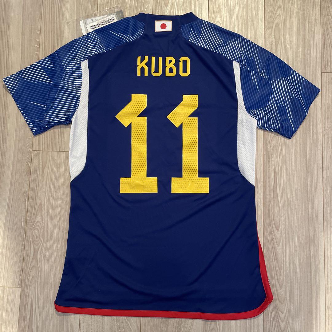 【新品未使用未開封】2022カタールW杯　サッカー日本代表ユニフォーム　久保建英 サッカー日本代表 久保建英 カタールワールドカップ仕様